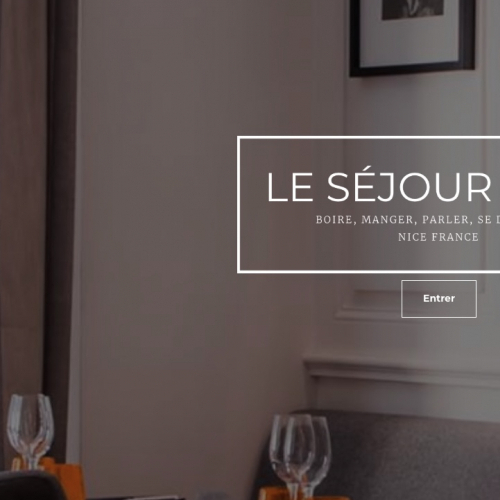 le Séjour Café - Agence IMEDIA - Web Agency Paris